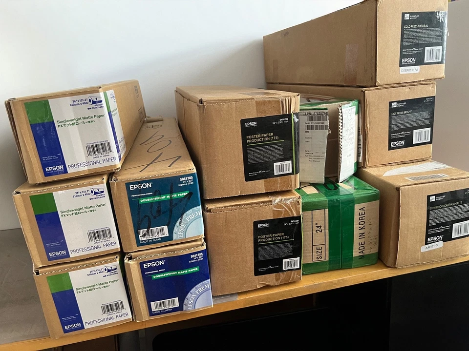 Epson Exhibition Canvas - Matte WHT (1-RL) New S045257 23 mil 24" x 40' - Image 4 of 4