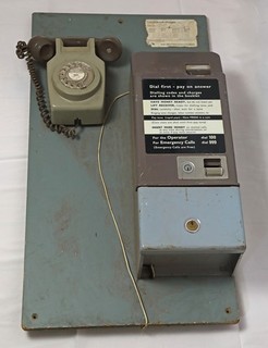 Vintage payphone Post Office Telephones 1980. Ex phonebox condition unworking