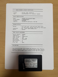 Samsung PM871 128GB SSD SATA III 2,5" | MZ7LN128HCHP | geprüft & gelöscht