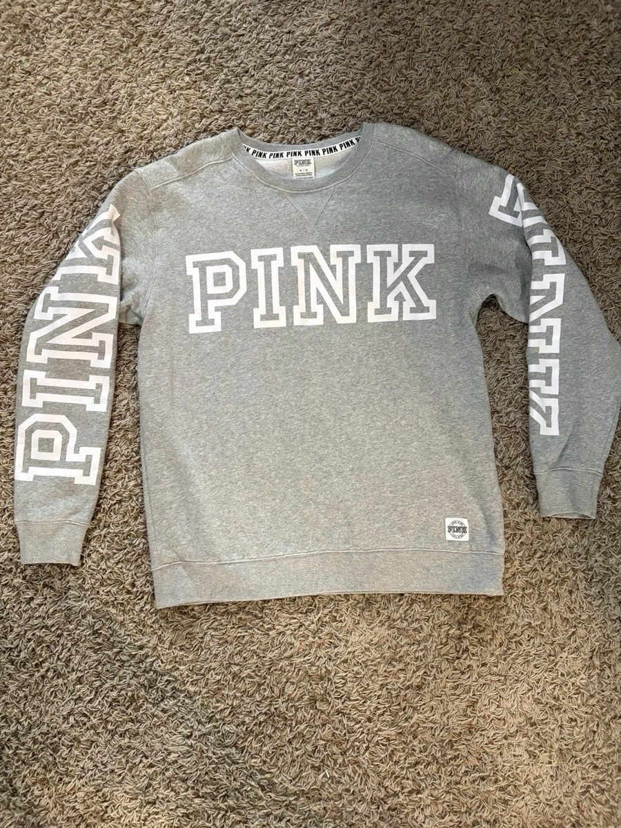 Sweat-shirt Rose Victoria's Secret PINK 1/2 Zip Polaire - Femme Taille M