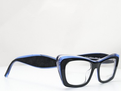 Alain Mikli A03119 Sarette 002 Black Blue Women's Eyeglasses Frames 53-18-140