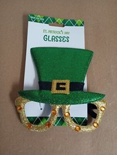 St Patrick's Day Glasses