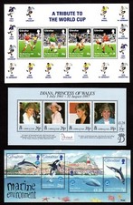 GIBRALTAR 1998  SC#'s 749, 754 & 764 S/S's MNH