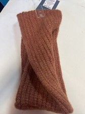Universal Thread Women's Ribbed Knit Rust Red Winter Headband One Size