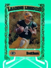 Brett Favre 1998 Topps Leading Legends GB Packers HOFer Insert