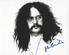 AMERICAN POET JOHN SINCLAIR SIGNED 8x10 PHOTO A w/COA DETROIT FREEDOM RALLY