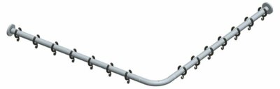 Keuco shower curtain rail n-Set Plan 14939 