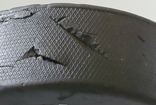 TOYOTA 🛻🚗 POWER PLAY VINTAGE 🏒 PUCK RARE Made In 🇨🇦 VICEROY MFG. GUT GEBRAUCHT - Bild 5 von 6