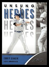 2021 Panini Absolute Unsung Heroes Retail #UH-7 Corey Seager