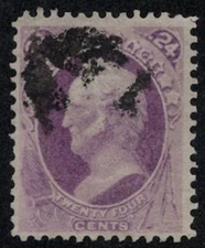MALACK 153 VF, cork cancel, vibrant color! k2355