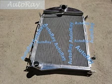 Custom 2Row Alloy Radiator for Ford Model A 1930 1931 Manual 695mm Overall H