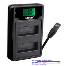 Kastar Battery LZD2 USB Charger for Olympus BLS-5  Olympus OM-D E-M10 Camera