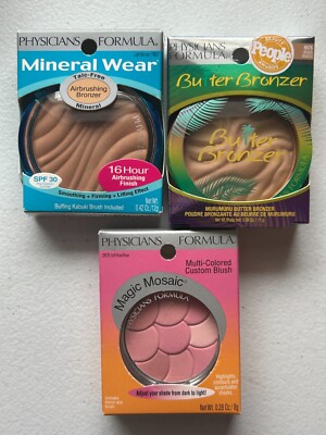 Lot 3: Physicians Formula BRONZER AND BLUSH NEW