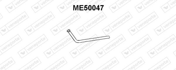 Tuyau d'échappement pour Mercedes W123 Berline modèles 200D 220D et 240D