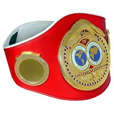 IBF World Boxing Champion Belt Adult Full Size 3D Design Boxing Council I B F