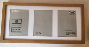 Grand Cadre Photos Ikea Ribba Ikea Grand Cadre 3 Photos 52 X 25 Cadre Photos Ebay