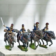 Napoleonic British Heavy Cavalry Royal Horse Guards (The Blues) B 28mm UNPAINTED