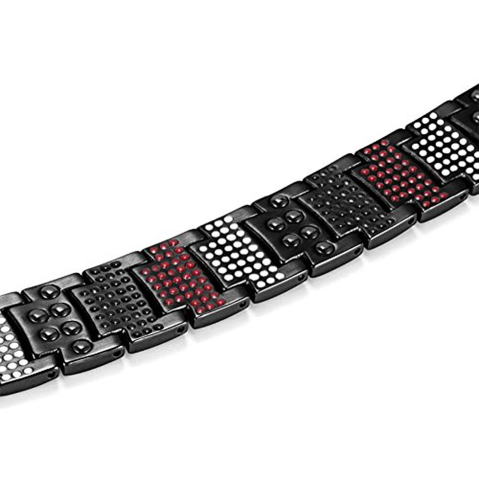 Magnetic Bracelet men women 591 Elements Arthritis Pain Relief Energy Stress RX - Image 3 of 4
