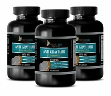 Prevents Premature Greying - ANTI GRAY HAIR 1350mg - Plant Sterols 3B