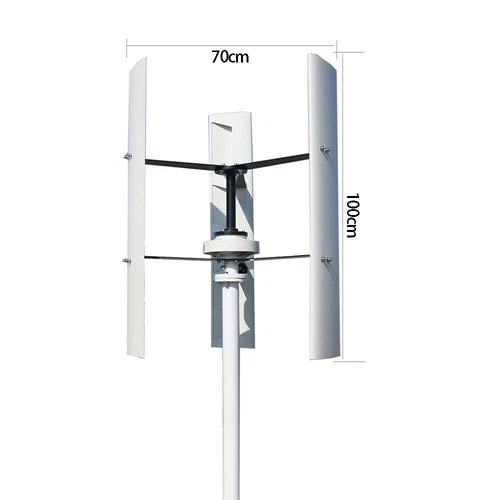 800W 12V 24V 48V Vertikale Windkraftanlage Windturbine Windrad MPPT Laderegler - Bild 4 von 18