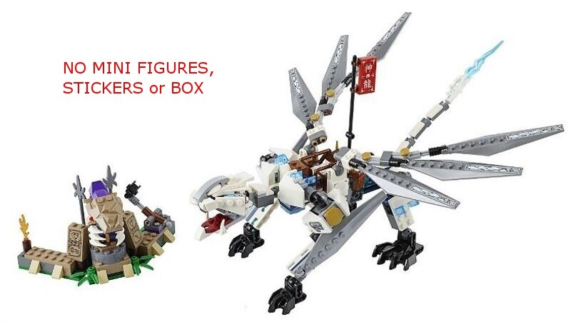 LEGO 70748 - Ninjago - Titanium Dragon - NO Mini Figures / BOX | eBay