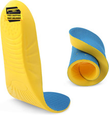 Shoe Insoles, Orthotic Insoles, Memory Foam Insoles Providing Great Shock Absorp