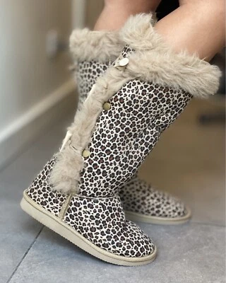 leopard skin ugg slippers