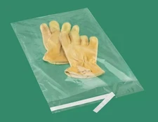 Uline Poly Bags S-5069 12 x 18" 1.5 Mil Resealable Bags Clear Pack of 100