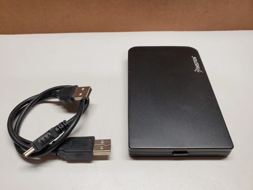 Portable External 160 GB 2.5" Hard Disk Drive Aluminum USB 2.0 For PC, Mac - Image 2 of 4