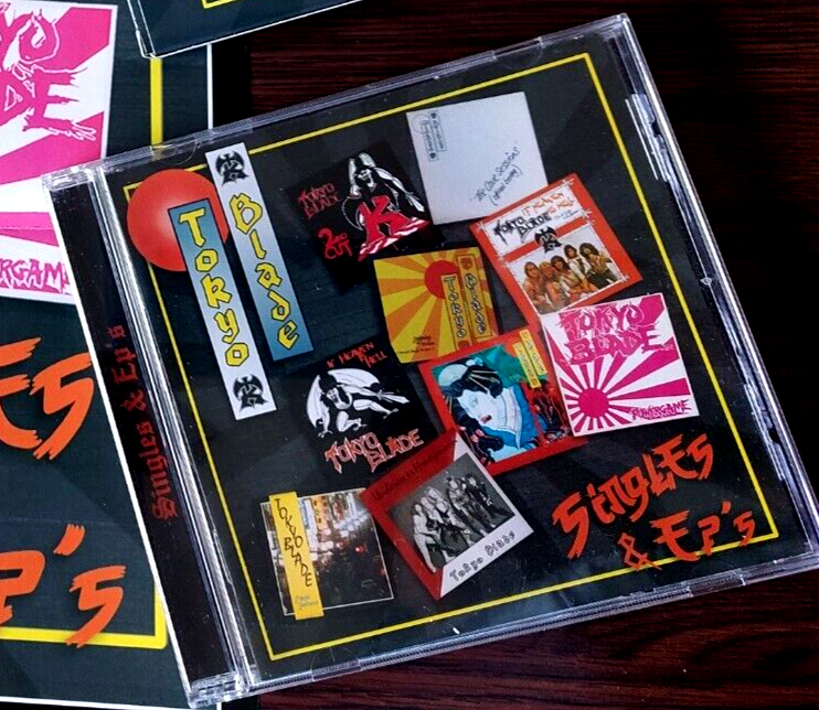 Tokyo Blade - Singles & EP's . CD  (2021)  Slipcase and poster .NWOBHM