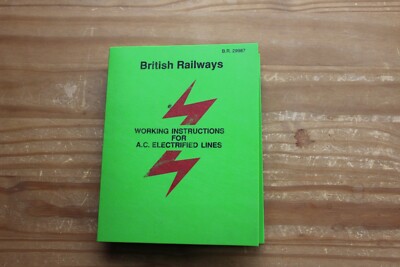 BRITISH RAILWAY WORKING IN ST FOR A.C. LINES JULY 1993