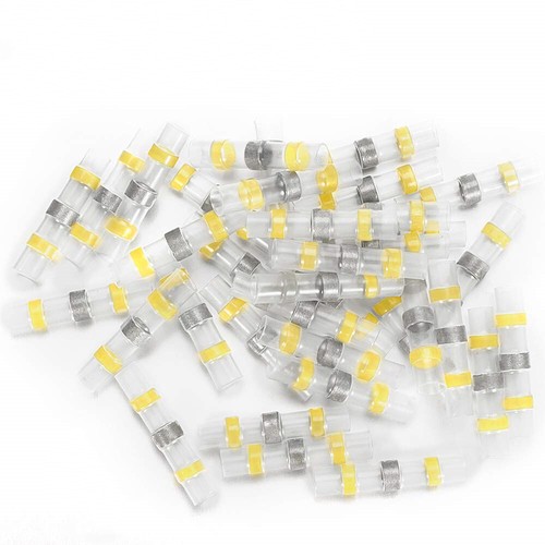 1000pcs Waterproof Solder Seal Sleeve Heat Shrink Butt Wire Connectors Terminals - Picture 2 of 12
