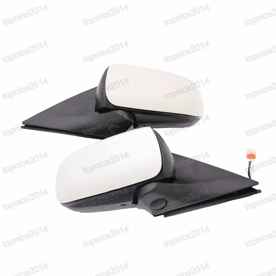 Par de espejos retrovisores laterales exteriores para puerta delantera para Mazda 323 Family año 1998-2005 Foto 2 de 4