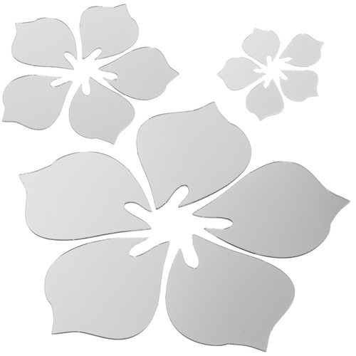 3d Mirror Wall Stickers Decal Decals for TV Background DIY Decor eBay