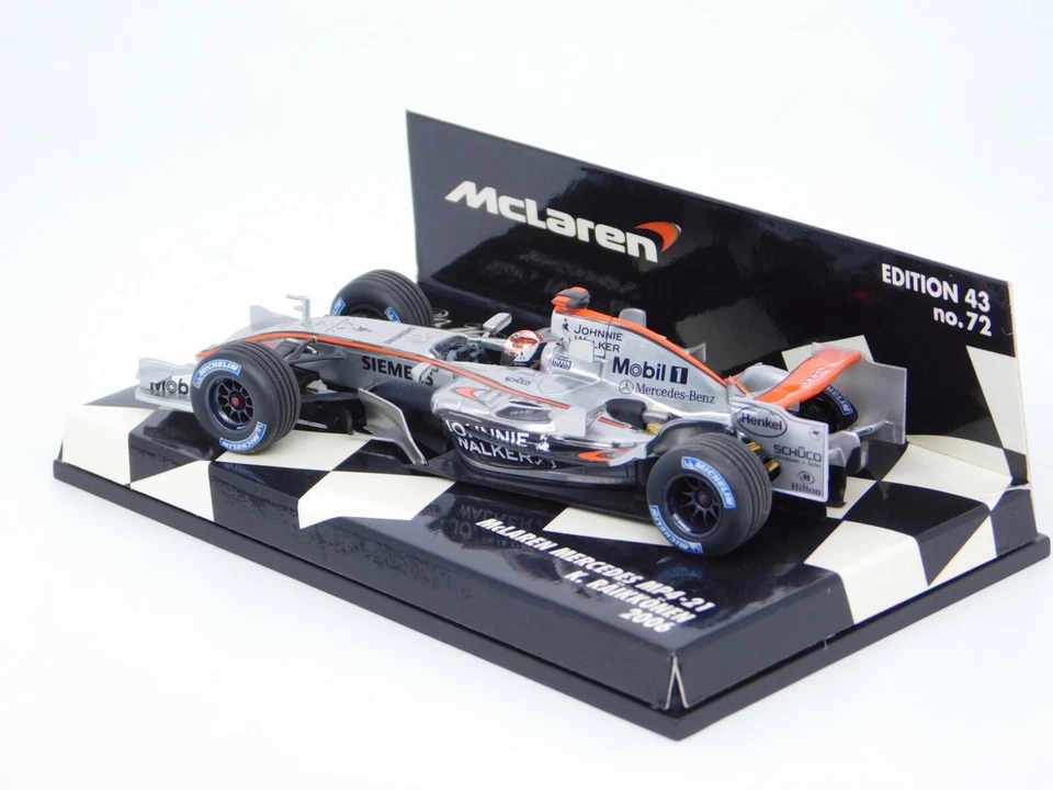 MINICHAMPS 1/43 Mclaren Mercedes MP4-21 Kimi Räikkönen 2006 530064303 - Bild 2 von 4