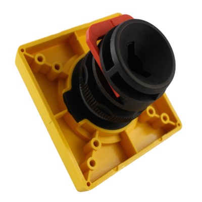 Türgriff Türschlössern Gelb/Rot Lovato Electric