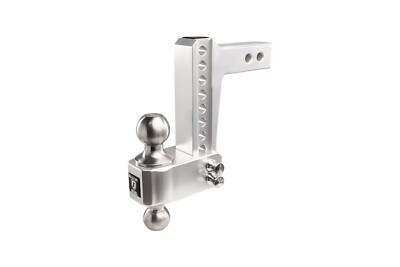 #ad BulletProof Hitches® 2.0quot; Aluminum Medium Duty 6quot; Drop Rise Hitch $279.00