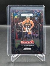 2024 PRIZM MONOPOLY WNBA! AALIYAH EDWARDS! RC! RED CLASSIC ICONS! MYSTICS!