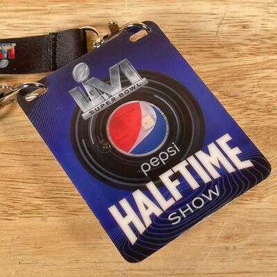 Super Bowl LVI Pepsi Halftime Show LED Light and Lanyard - For Parts