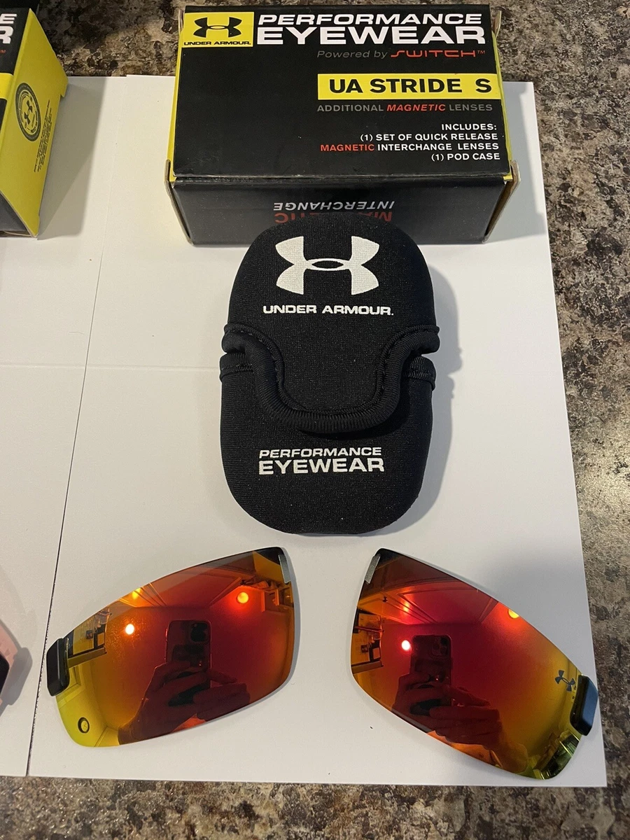 Under Armour Stride Lenses UA Interchangeable Replacement Lenses 2pk | eBay