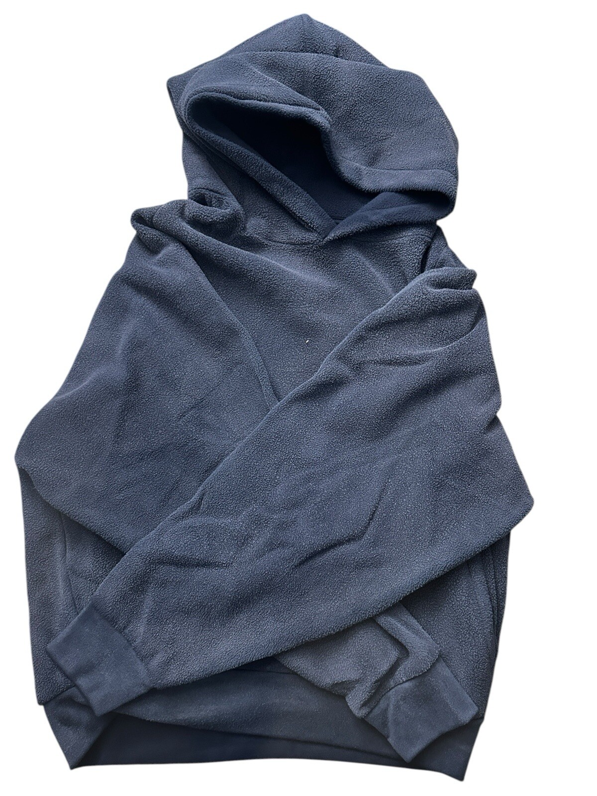 YZY x GAP Polar Fleece Hoodie Navy Mens Large H09 Yeezy