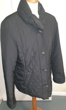 Barbara Lebek Women's Superb Puffer Warm Coat ,black Size 12