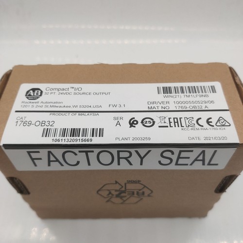 NEW AB 1769-OB32 Compact 32PT.24VDC Output Module PLC Factory Sealed 1769OB32 - Picture 5 of 7