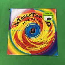 Interactive CD Sampler Pack Volume Three Sony PlayStation 1 PS1 Demo Disc