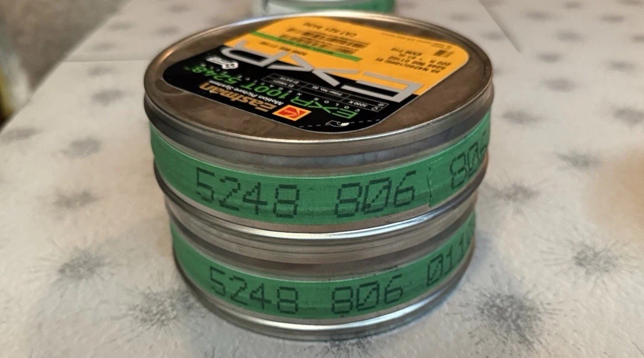 Kodak Eastman EXR 100T 5248 35mm Movie Film Stock 2 -200’ loads old stock