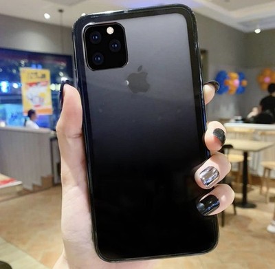 iPhone SE 2020 2. Generation Schwarz Gradient Bumper Stoßfest Schutzhülle