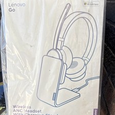 Lenovo Go Wireless ANC Headset w/ Charging St...