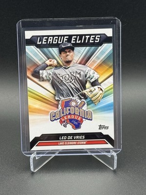 2025 Topps Pro Debut #LE-11 Leo De Vries League Elites