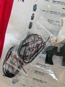 Vintage LEGO Castle: Black Falcon's Fortress (6074) Printed Instructions -NO BOX