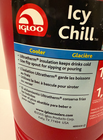 White vintage NWT Igloo 1/2 gallon Icy Chill cooler with blue cap, red logo, and text “Made in U.S.A.”